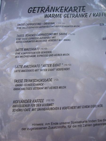 Kaffee - Spezialitäten